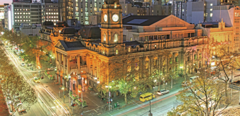 "Melbourne Town Hall"